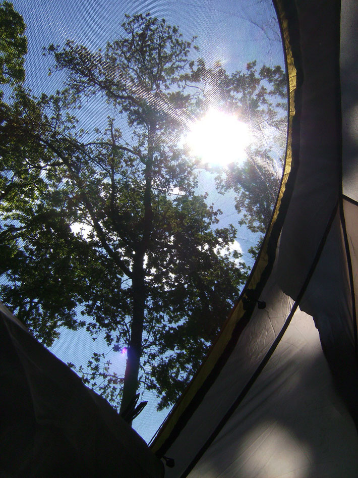 camping, tent