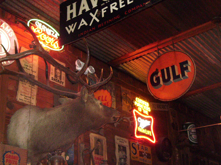 stuffed buck