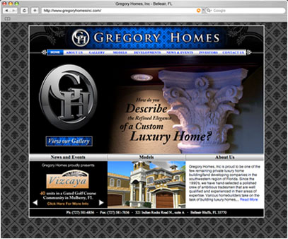 home webpage